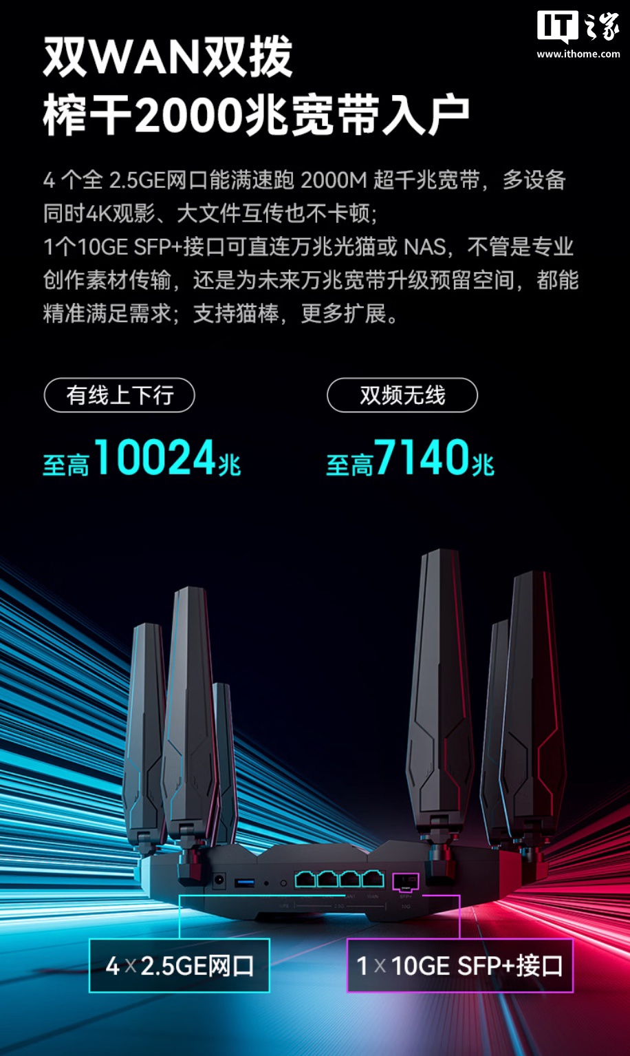 京东中兴 BE7200 MAX 路由器679 元直达链接