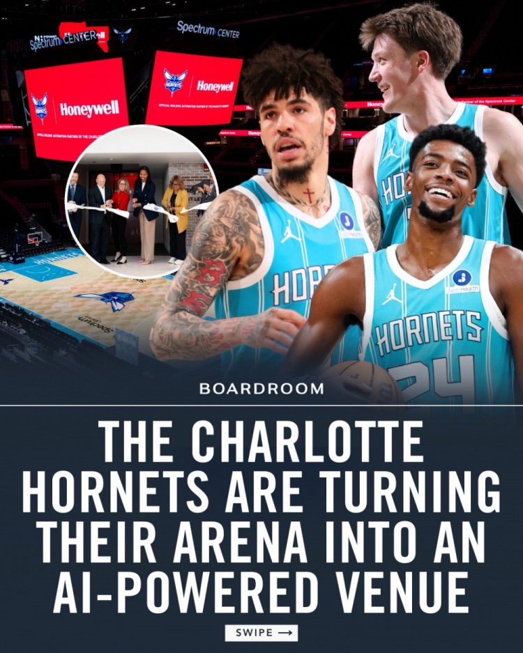 黄蜂将在球馆部署AI驱动的楼宇自动化系统 打造更智能高效环境