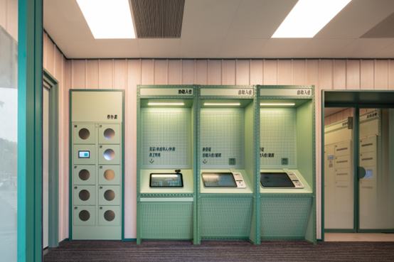 图：海友酒店自助前台