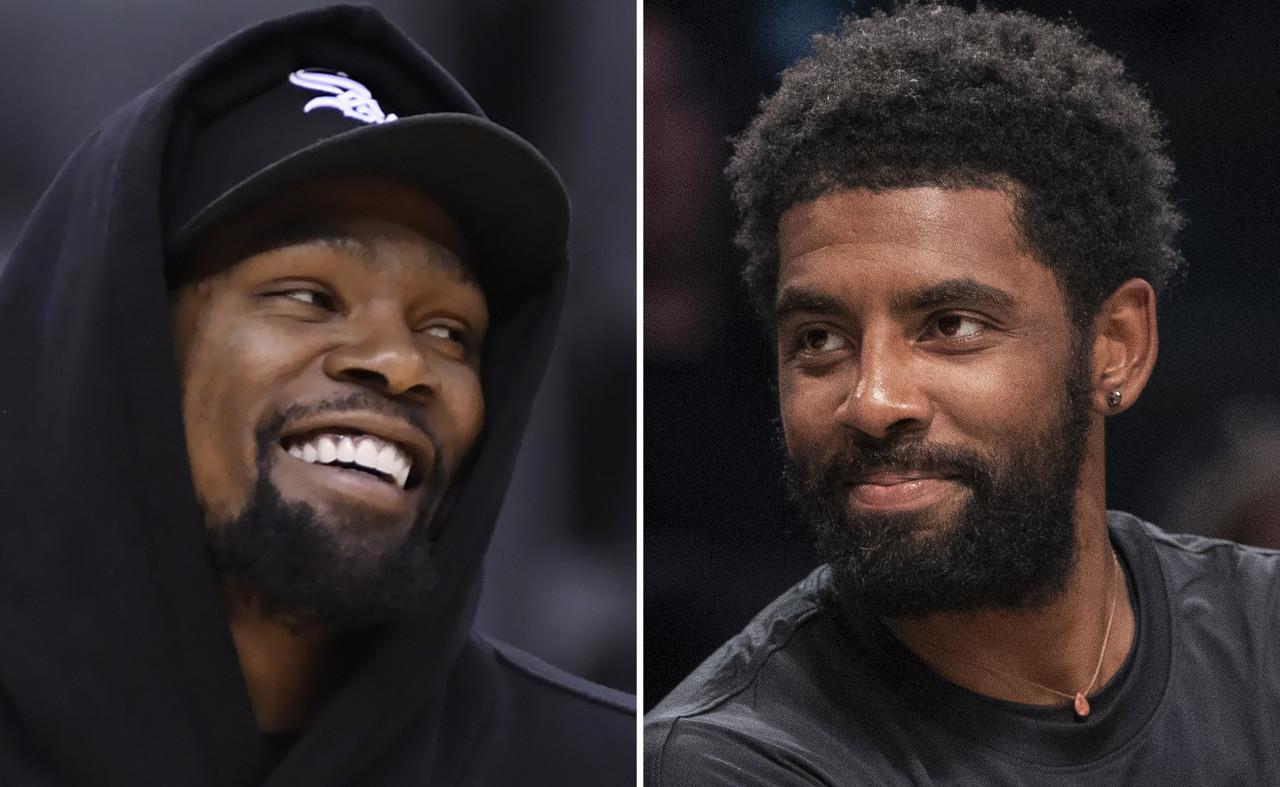 名记：尼克斯为招募欧文/小卡/詹姆斯做了招募视频 还为KD写了歌