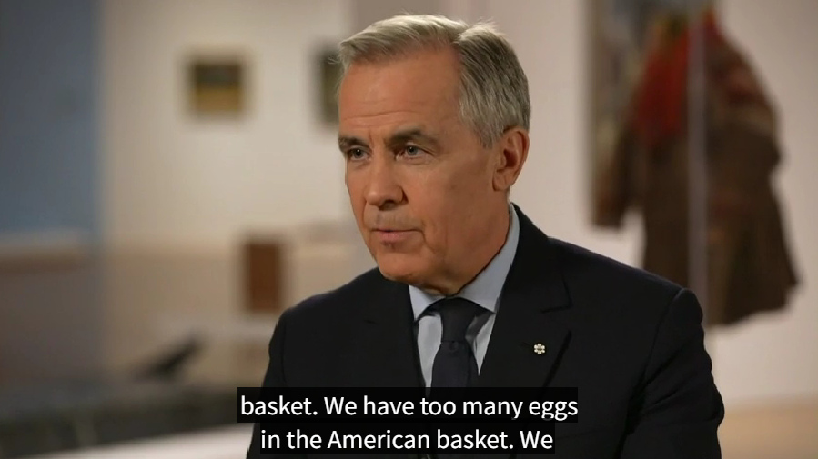 加拿大总理：太多鸡蛋装美国篮子里了，要拓展与中国、印度的关系