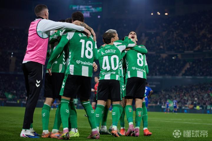 贝蒂斯2025年赢下29场正式比赛，追平队史自然年胜场纪录