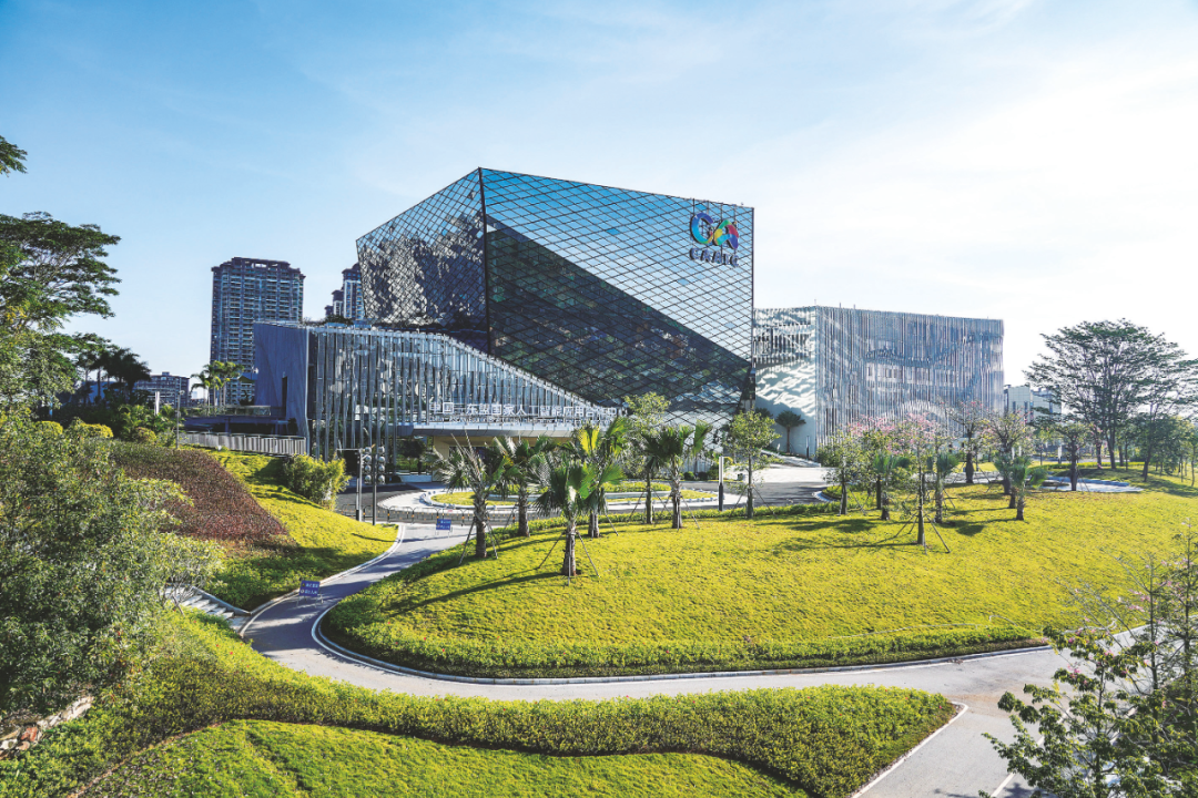 南宁市依托中国—东盟国家人工智能应用合作中心的建设，持续加快人工智能产业发展步伐。记者 叶子榕 摄