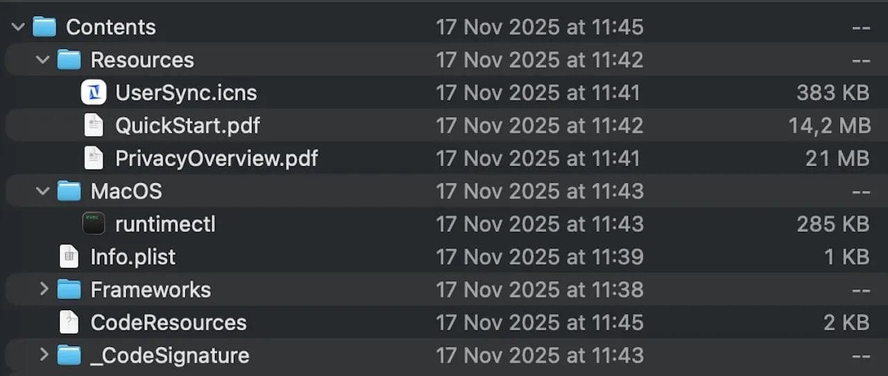 膨胀的磁盘镜像内容，图源：Jamf