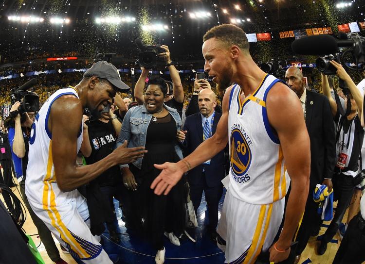 大将军：骑勇的系列赛曾是真正的较量 KD去勇士后就失去了意义