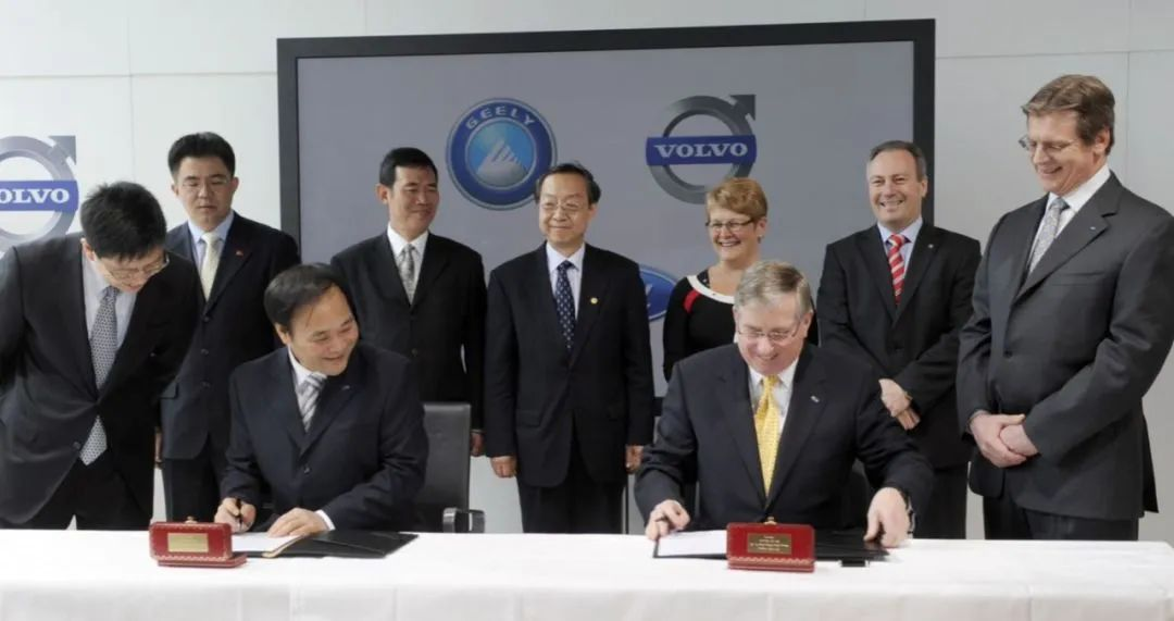 吉利收购沃尔沃