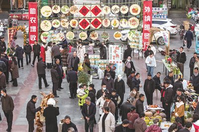 画里有话 | 让乡村大集留住烟火乡愁