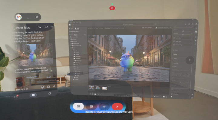 ▲ Gemini 导航应用操作