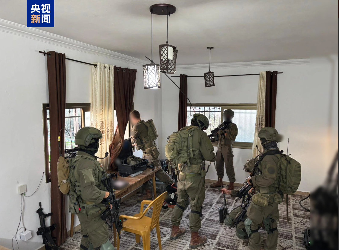 以军在约旦河西岸村镇展开军事行动