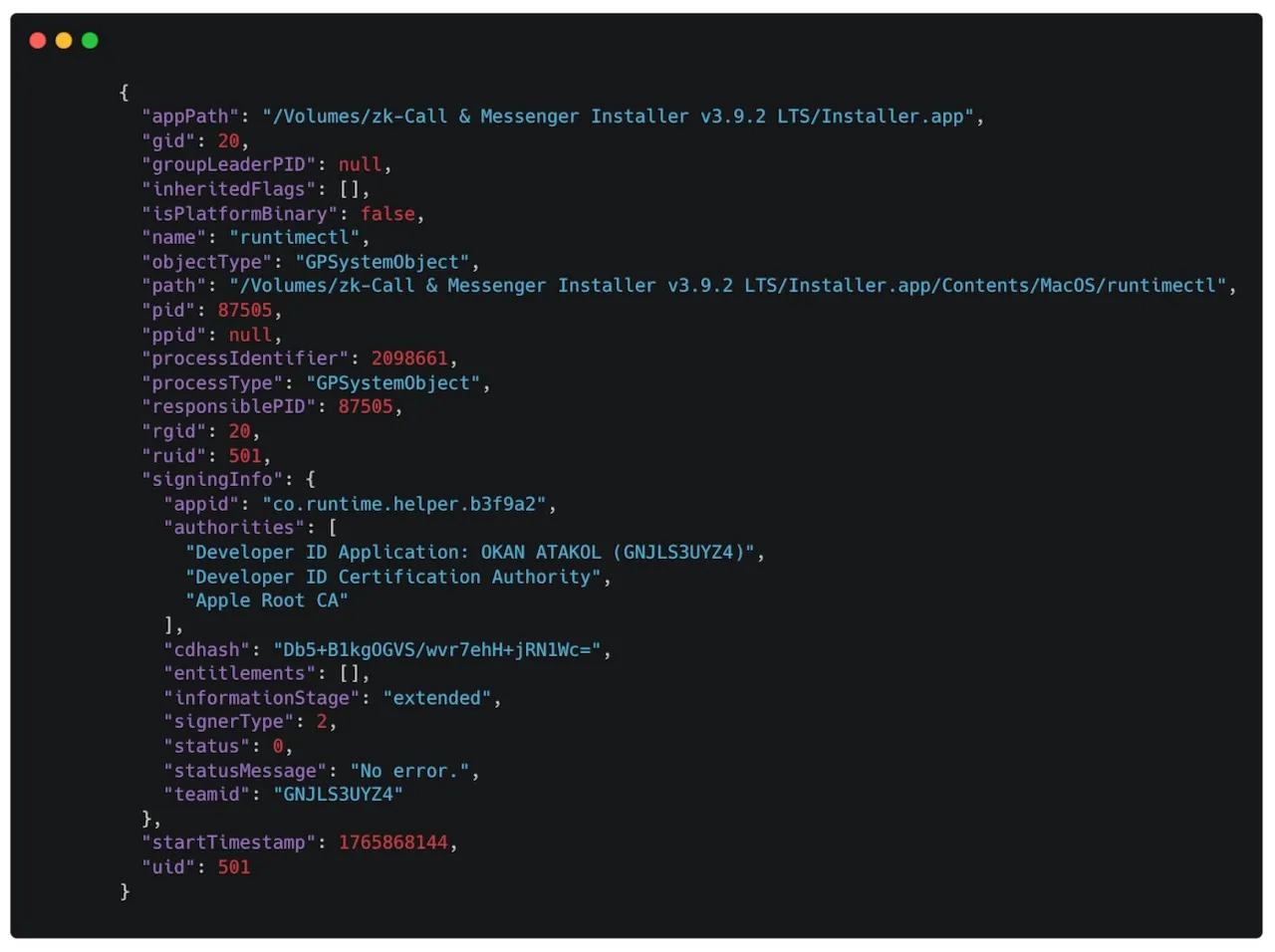 ▲ 应用路径详情