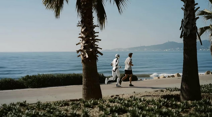 （图：元点智能品牌TVC中透露的全尺寸机器人）