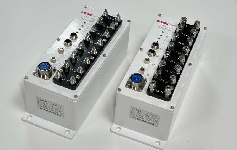 （图1：科途测控KTPS-16A压力扫描阀）