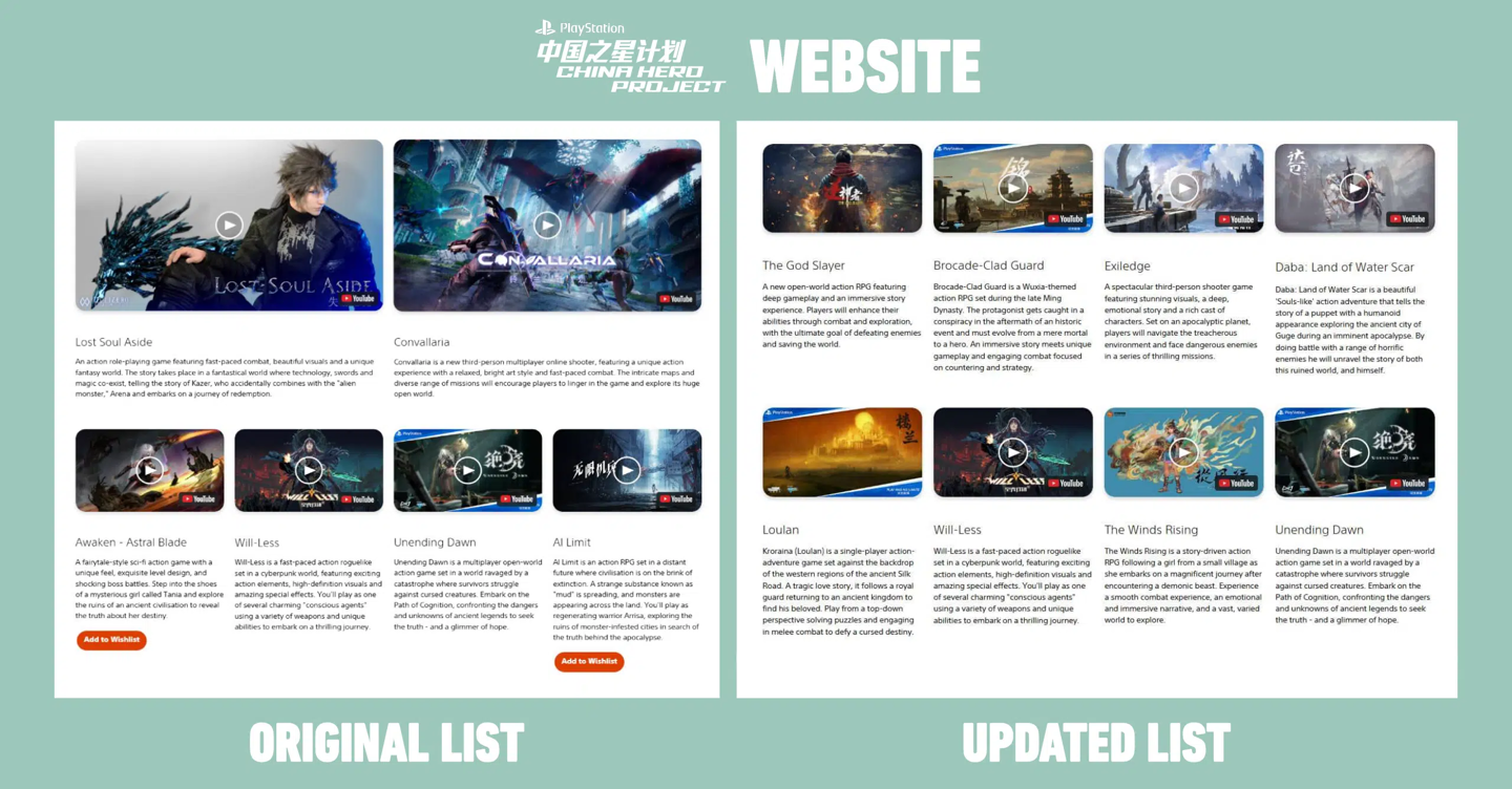 铃兰计划》游戏从PS 官网消失，开发商怒指索尼“中国之星计划”高管管理不善