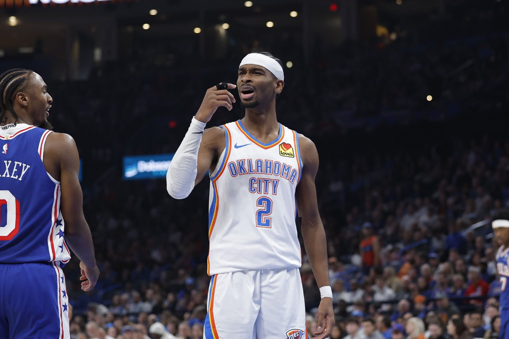 亚历山大23-24赛季至今已100次在首节拿到10+分！同期NBA最多！