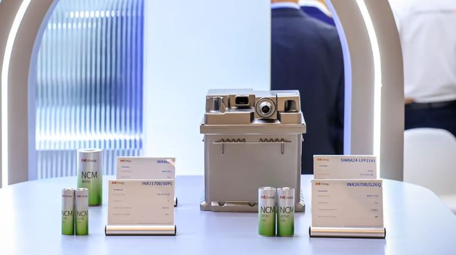 ▲亿纬锂能的电池产品