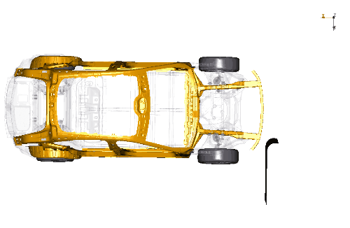 小米YU7丢轮保车示意图