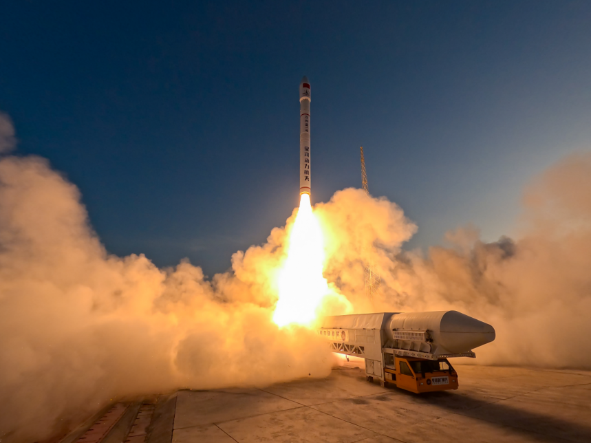 　　▲谷神星一号发射图，来源：星河动力航天