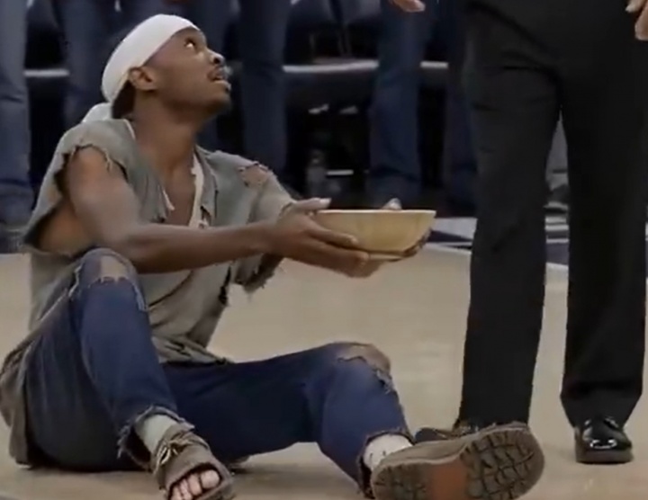 顺风输出！美媒AI动画恶搞SGA：当裁判只给了他6罚时 他就这样