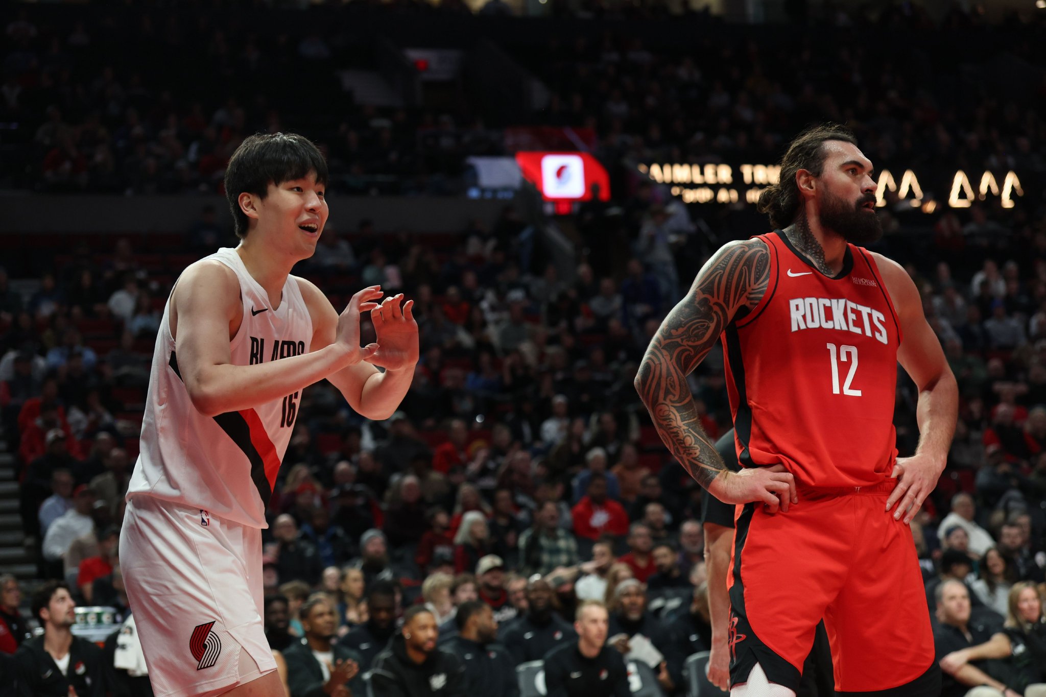 斯普利特：对位亚当斯非常艰难 杨瀚森本场出色地完成了任务！