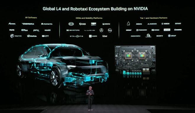 黄仁勋CES 2026演讲 图片来源：时代周报记者截图