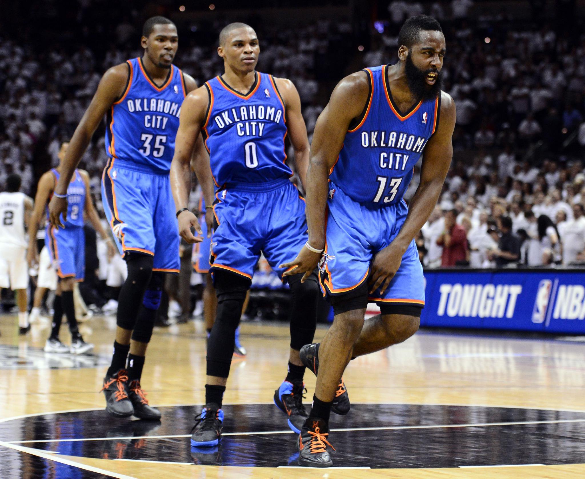 霍里：雷霆队史总统山杜威佩亚 哈登不算因为那时他是第六人