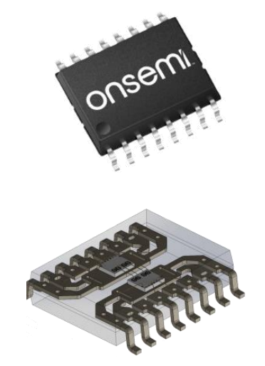 NCV51561的SOIC-16 封装内部结构