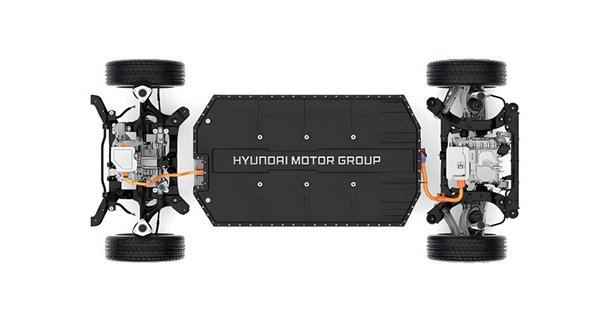 现代E-GMP纯电平台，图片源自现代中国