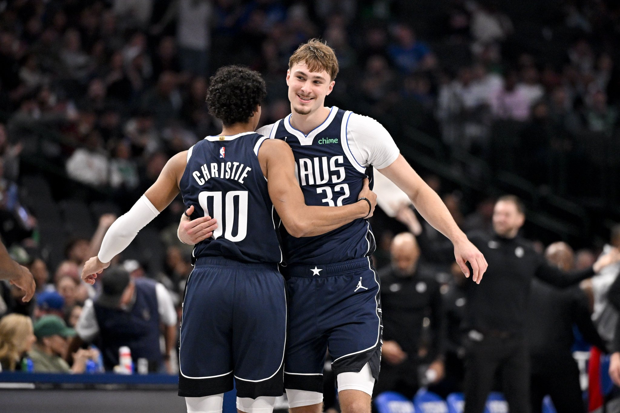 弗拉格：马绍尔和克里斯蒂是队内最强硬的俩人 他们每场都很稳定