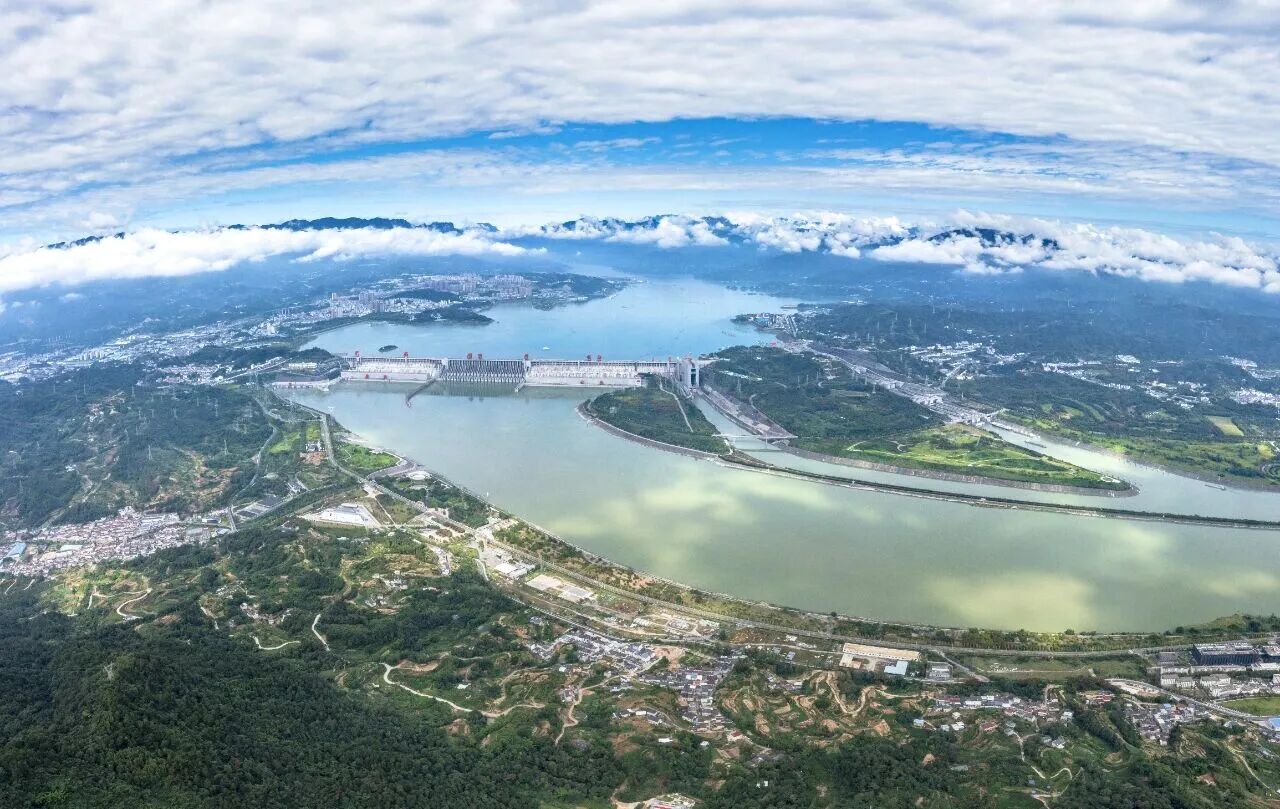 三峡工程全景