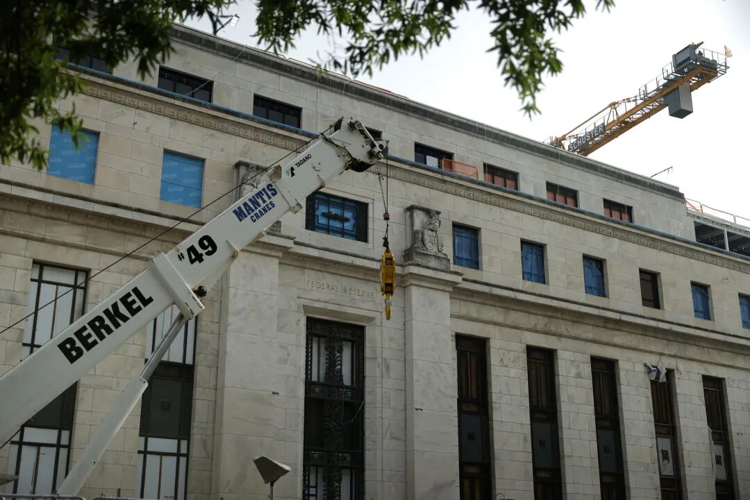 美联储总部大楼 图片来源：视觉中国-VCG31N2228890897