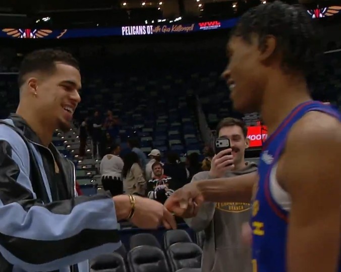 沃特森谈小波特现场观战：他是我兄弟 我爱他爱到死