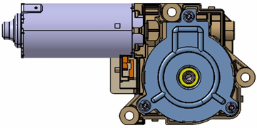 图2 获奖产品 汽车天窗电机