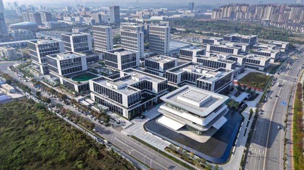 图为武汉金山软件园。 金山集团供图