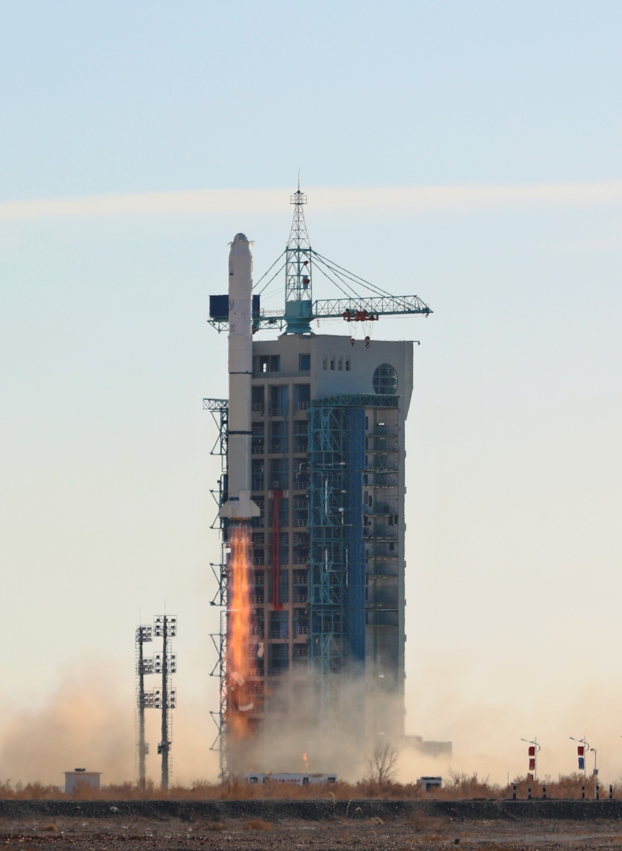 我国成功发射阿尔及利亚遥感三号卫星A星