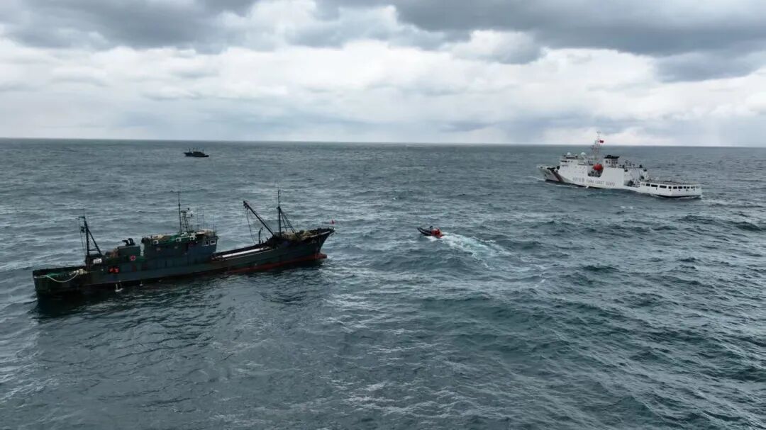 中国海警局直属第一局严打海上非法捕捞