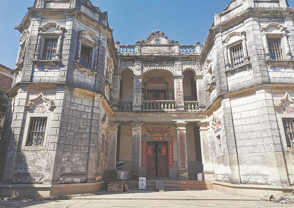 历史感浓厚的高阳光照楼 许国梁 摄