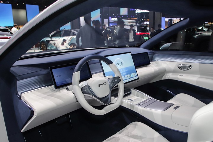 ▲ Ocean-S 概念车内饰