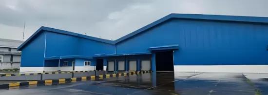 ▲上图：印尼生产基地；下图：三宝垄智能仓储中心