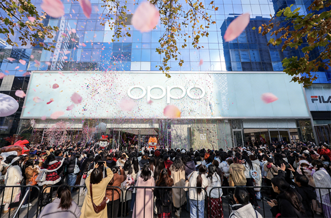 OPPO｜一加旗舰店（西安赛格国际购物中心店）开业现场
