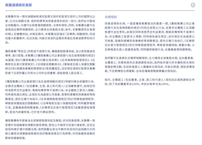 图源：携程2024可捏续发展敷陈