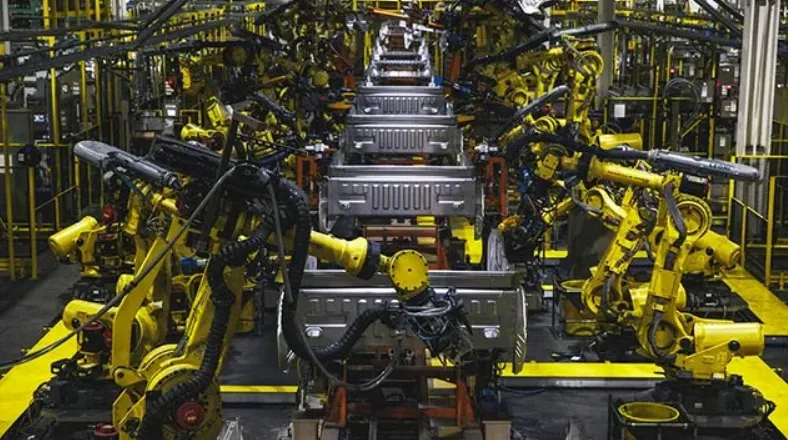 位于美国密歇根州的福特工厂。（资料图）