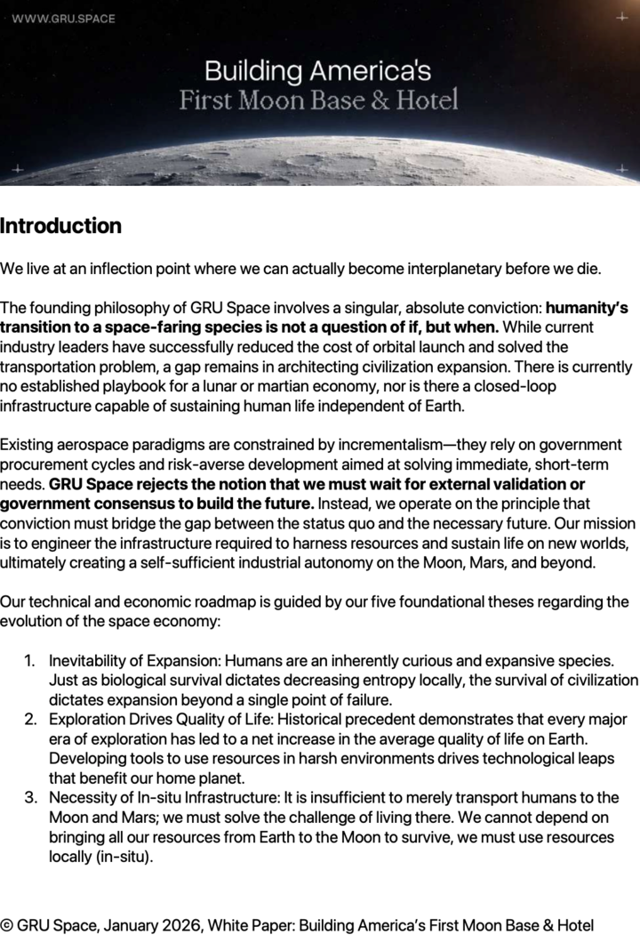 ▲完整白皮书链接：https://www.gru.space/wp