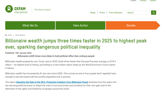创历史新高！重磅报告：全球亿万富翁财富飙升至18.3万亿美元