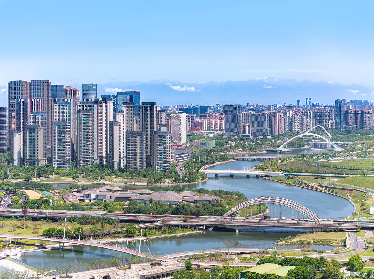 ▲蓉城美景 图据视觉中国