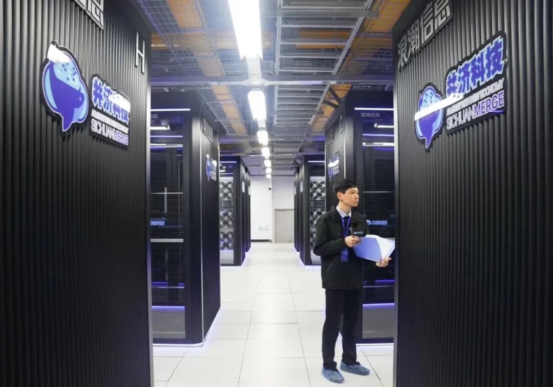 位于市高新区的太行智算中心。韩文洲摄