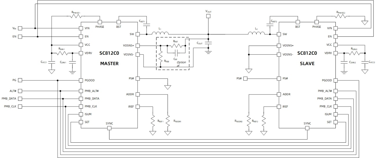 两相SC812C0并联电路