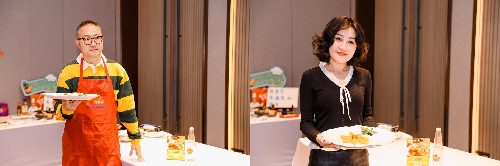 图：李锦记丰富的酱料助力嘉宾、美食KOL们共创“边角料美食”