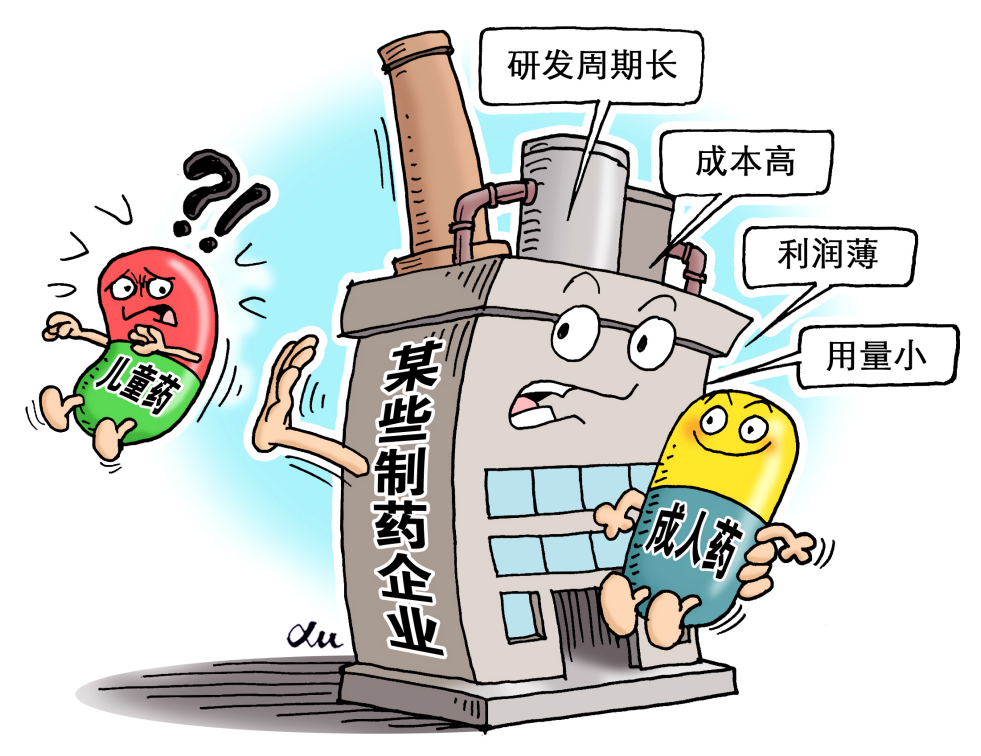 拆分成人药　专用药短缺