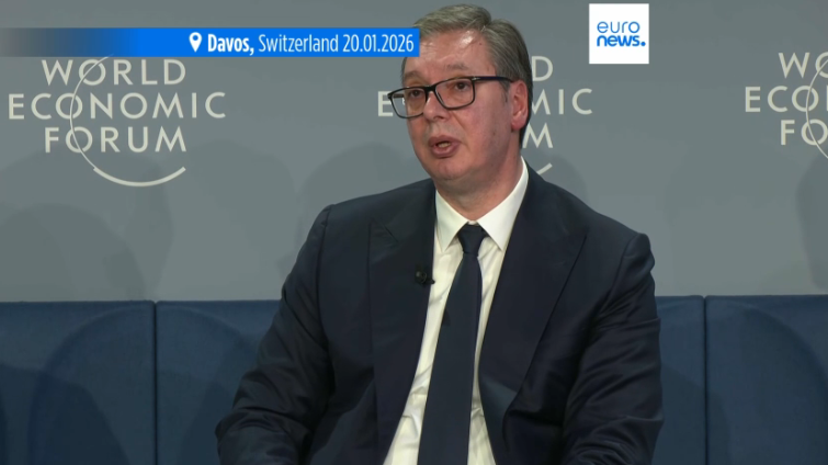 美国施压欧洲之际，武契奇在达沃斯表态：我12次参加达沃斯论坛，从未看到人们如此担忧