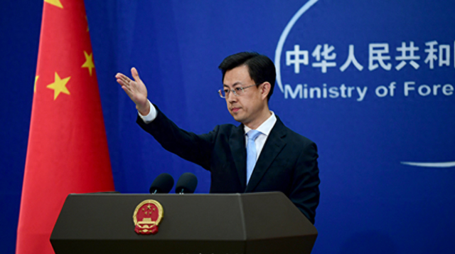外交部发言人郭嘉昆 资料图（外交部网站）